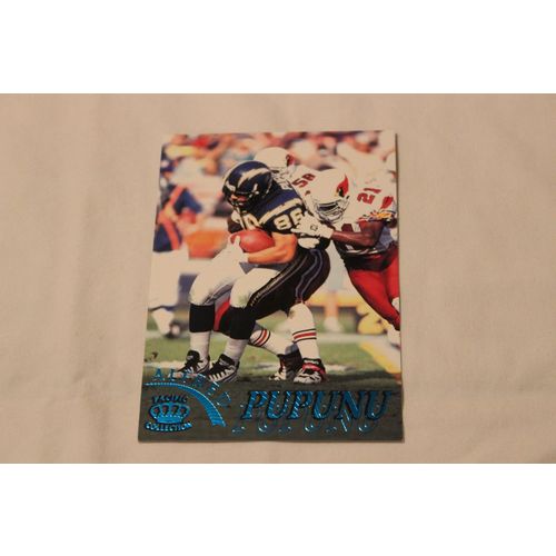 Alfred Pupunu 1996 Pacific Gridiron ELECTRIC BLUE NO. 107