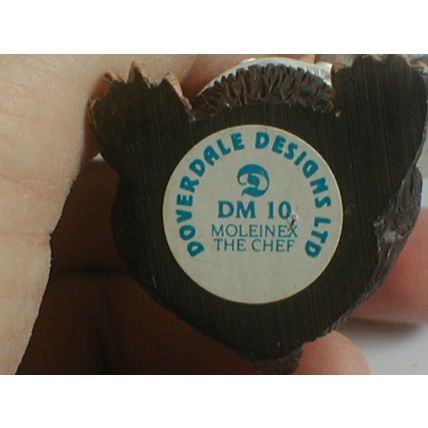 MOLENNIUMS,, Doverdale Designs, MOLEINEX THE CHEF, DM10, 1996. Very Rare.