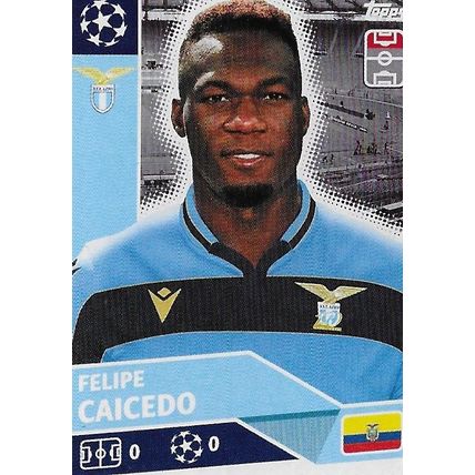 Topps UEFA Champions League 2020/21 Stickers: LAZ18 - Caicedo