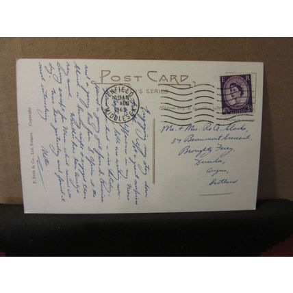 WALTHAM ABBEY, ESSEX , used postcard by F Frith 1965 pm =