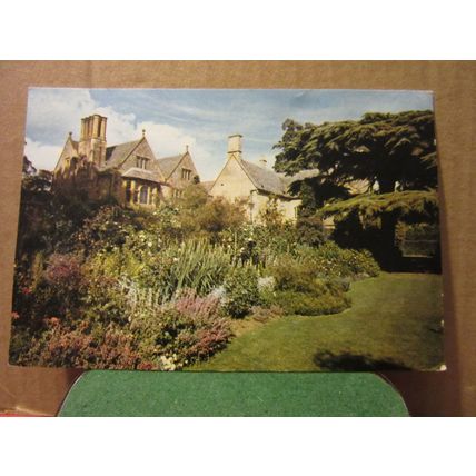HIDCOTE MANOR GARDENS, unused vintage postcard by J. Arthur Dixon SP. 267 =
