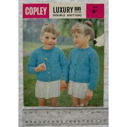 Vintage: Copley 323 girl's twinset, DK