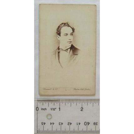 Carte-de-visite Russell & Co, London - gentleman