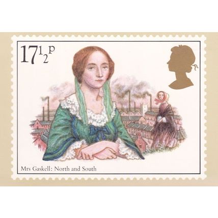 Mrs Gaskell Book Author Limited Edition Postcard