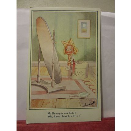 LOST LOVE by 'LUDGATE' unused postcard =
