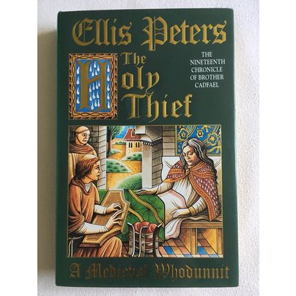 THE HOLY THIEF by Ellis Peters 1992 1st 1st HB in Unclipped Dust Jacket