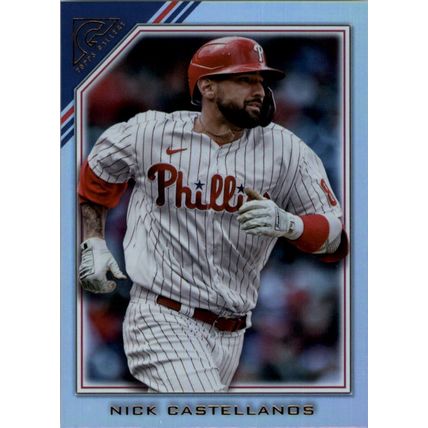 2022 Topps Gallery Rainbow Foil Nick Castellanos