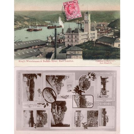 King's Warehouses Buffalo River Queens Park East London South Africa 2x Postcard