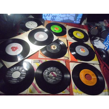 OLD BIG BAND & ORCHESTRA 45 RPM RECORDS! $25.00 Shipped!!