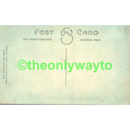 Unknown Warrior Grave, Westminster Abbey, London, Walter Scott RP Postcard