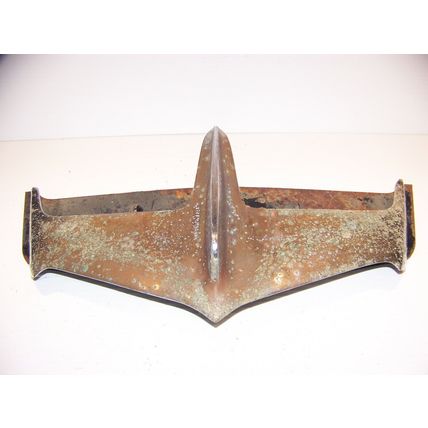 1952 DESOTO FIREDOME HOOD ORNAMENT OEM #1456510 W/ MOUNTING BRACKET