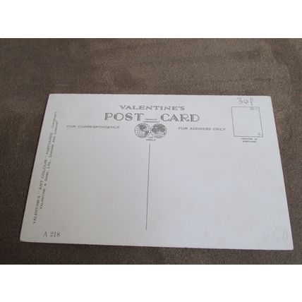 1940s Valentines Postcard - Loch Lomond Nr Balmaha - Artist A218