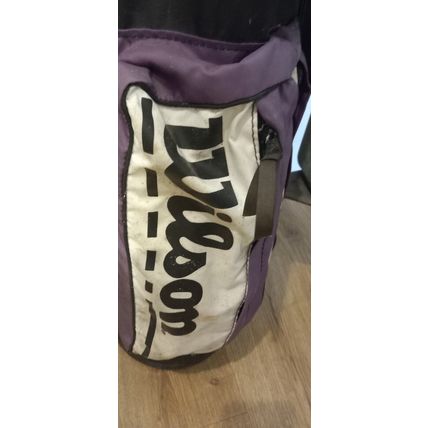 Vintage Wilson Pencil Sunday Carry Golf Bag Purple White