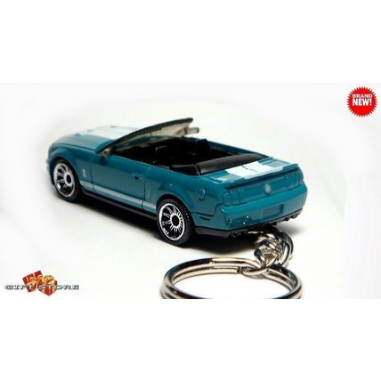 RARE KEYCHAIN BLUE SHELBY™ MUSTANG™ FORD CONVERTIBLE Ltd. Ed. GREAT GIFT