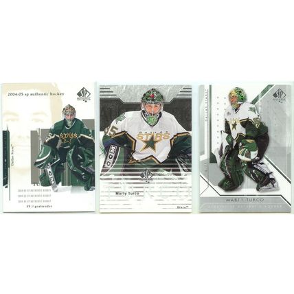 Marty Turco 5x card lot