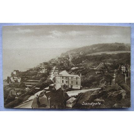 pre 1918 postcard Sandgate, Kent