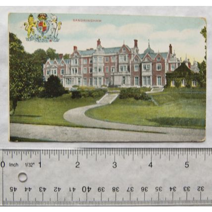 vintage postcard Sandringham