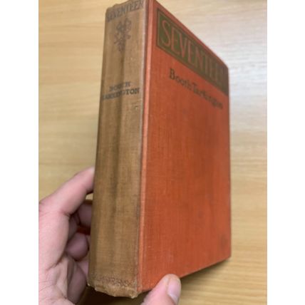 1916 BOOTH TARKINGTON "SEVENTEEN" ILLUSTRATED FICTION USA ANTIQUE BOOK (P4)