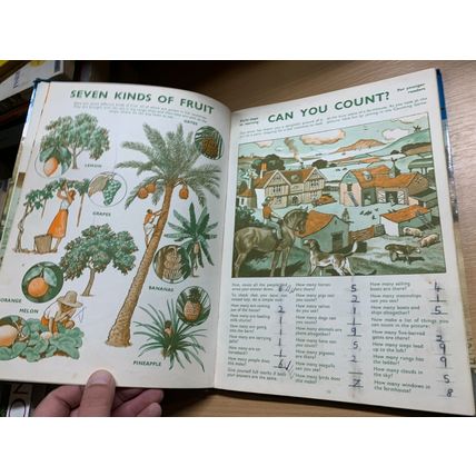 1966 "TREASURE ANNUAL 1967" ILLUSTRATED HARDBACK BOOK (P4)