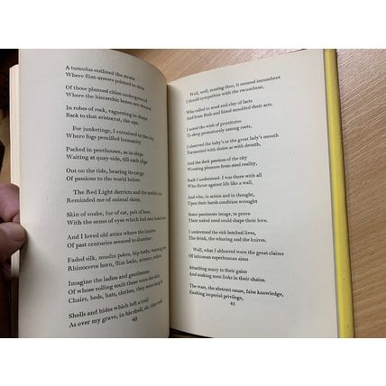 1949 1ST EDITION STEPHEN SPENDER "THE EDGE OF BEING" POETRY HARDBACK BOOK (P3)
