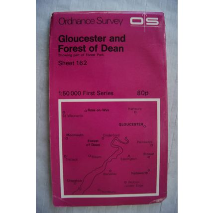 1974 OS first series map Sheet 162 Gloucester & Forest of Dean, Forest Park