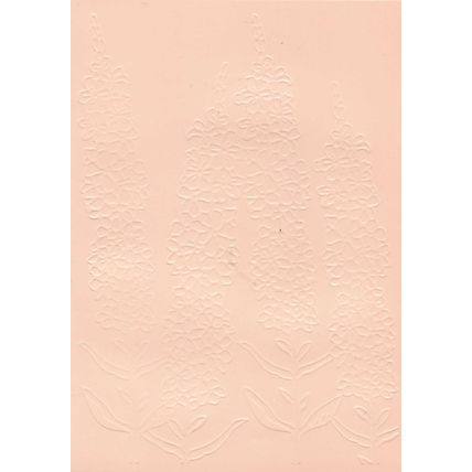 5"x7" Embossed Card. 10 Sheets. Floral (27). Cardmaking Scrapbooking Crafts