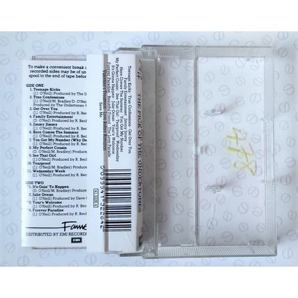 Undertones - Cher O' Bowlies (New Wave and Punk compilation cassette tape, 1989)