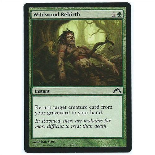 Magic the Gathering - Gatecrash - #140/249 - Wildwood Rebirth