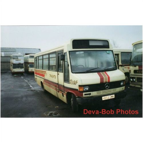 Bus Photo Rees & Williams Mercedes Benz H852OWN R&W 1995 Dyfed Diamonds