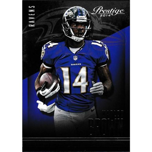 2014 Panini Prestige 28 Marlon Brown Baltimore Ravens