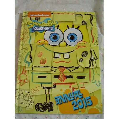 Kids book, Nickelodeon,Sponge Bob,annual 2015 , book-fun ,new