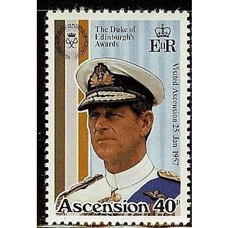 Ascension 1981 Duke Edinburgh 40p Unmounted Mint NHM SG 308 Sc 300 postage stamp
