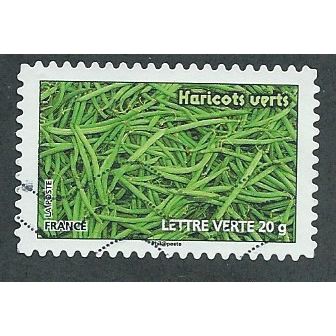 FRA 2012 ( LETTER 20g) 'GREEN VEGETABLES ' FINE USED (EBID41-165)