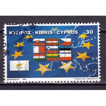 Cyprus mi 1033 Europa 2004 gestempeld..