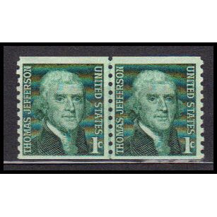 1299 1c Thomas Jefferson Fine MNH CLP KA8898