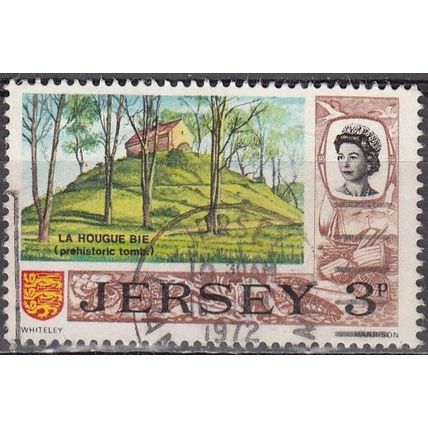 Jersey 1970 Michel 39 O Cote (2008) 0.20 Euro Site préhistorique La Hougue Bie