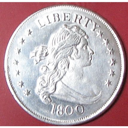 1800 Early Dollar. Challenge Coin, Souvenir. Replica. 94.