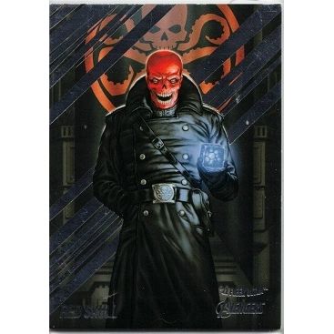 2022 FLEER ULTRA AVENGERS base card # 57 RED SKULL