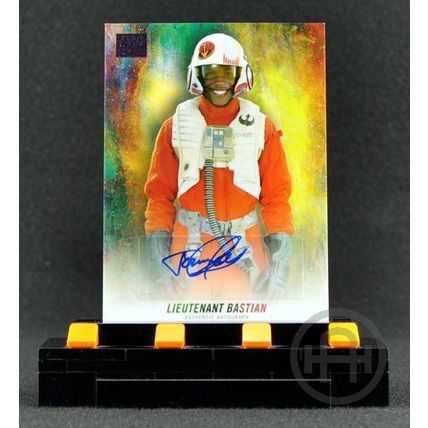 Topps Star Wars Galaxy 2018 – Autograph – Purple – Tosin Cole 10/10