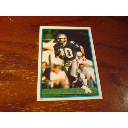 1985 Topps Stickers, 3-Cards, STEVE LARGENT HOF, Seahawks #114