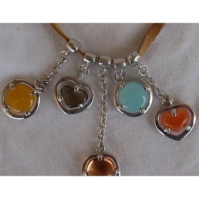 Masimo Ruaro 5 charms necklace