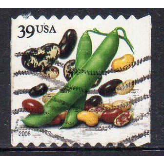 USA 2006 Crops of the Americas - Beans 39c Coil Used