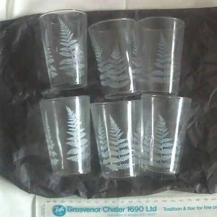 Vintage Fern Design Glasses
