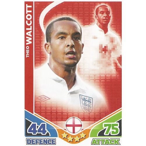 Match Attax - World Cup 2010: England - Midfielder, Walcott
