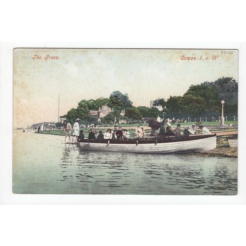 The Green Cowes Isle of Wight Postcard CS1
