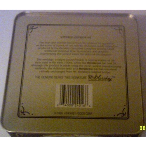 Hersheys Chocolate Limited Edition Collectible tin 1995