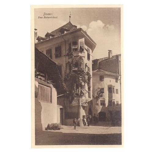 OLZANO, BOZEN, ITALY unused vintage postcard 1910 =
