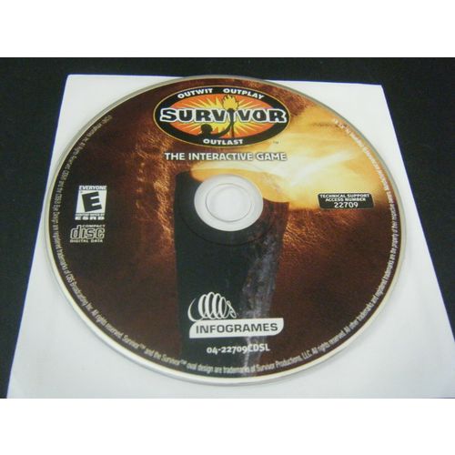Survivor: The Interactive Game (PC, 2001) - Disc Only!!!!