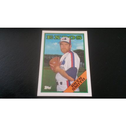 1988 Topps Card # 161 Bryn Smith Excellent (5) Montreal Expos