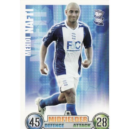 Match Attax 2007/2008 Mehdi Nafti Birmingham City